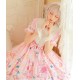 Strawberry Witch Blueberry Dolly Collar Short Sleeve One Piece